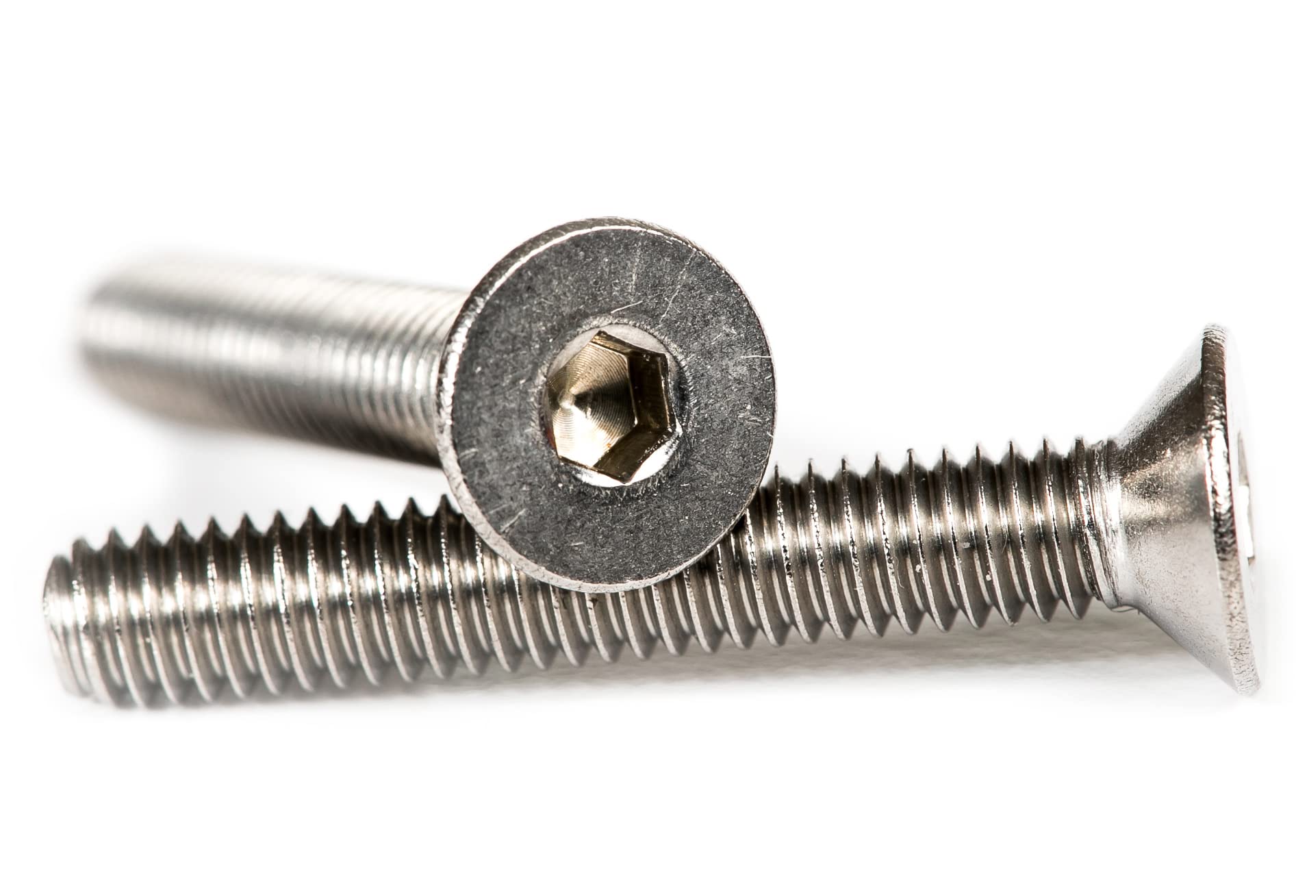 M6 (6mm x 40mm) Hexagon Socket Countersunk Head Cap Screws Flat Head Stainless Steel A2 (Pack of 20) D08ABC