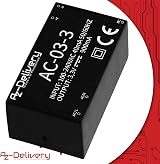 AZDelivery 220V to 3.3V 1A Mini Power Supply for Raspberry Pi w/ E-Book view 5