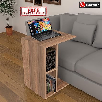 Klaxon Madrid Studying Table Asian Walnut Free Installation