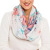 Infinity Scarf for Women Lightweight Fashion Scarves for Summer Fall