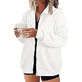 Eytino Womens Plus Size Hoodies Sweatshirt Long Sleeve Zip Up Drawstring Jacket Coat Outwear with Pocket(1X-5X)