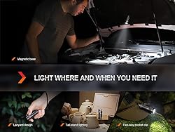 Fenix E18R V2.0 EDC Flashlight, 1200 Lumens USB-C