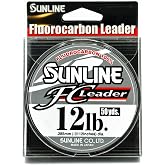 Sunline FC Leader Fishing Line, 12 Pound 50 Yards, Clear