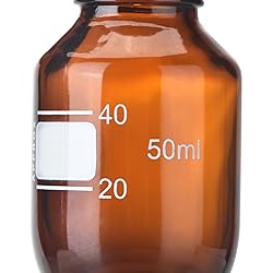 Kestun 10 Packs Reagent Media Storage Bottles, 50ml