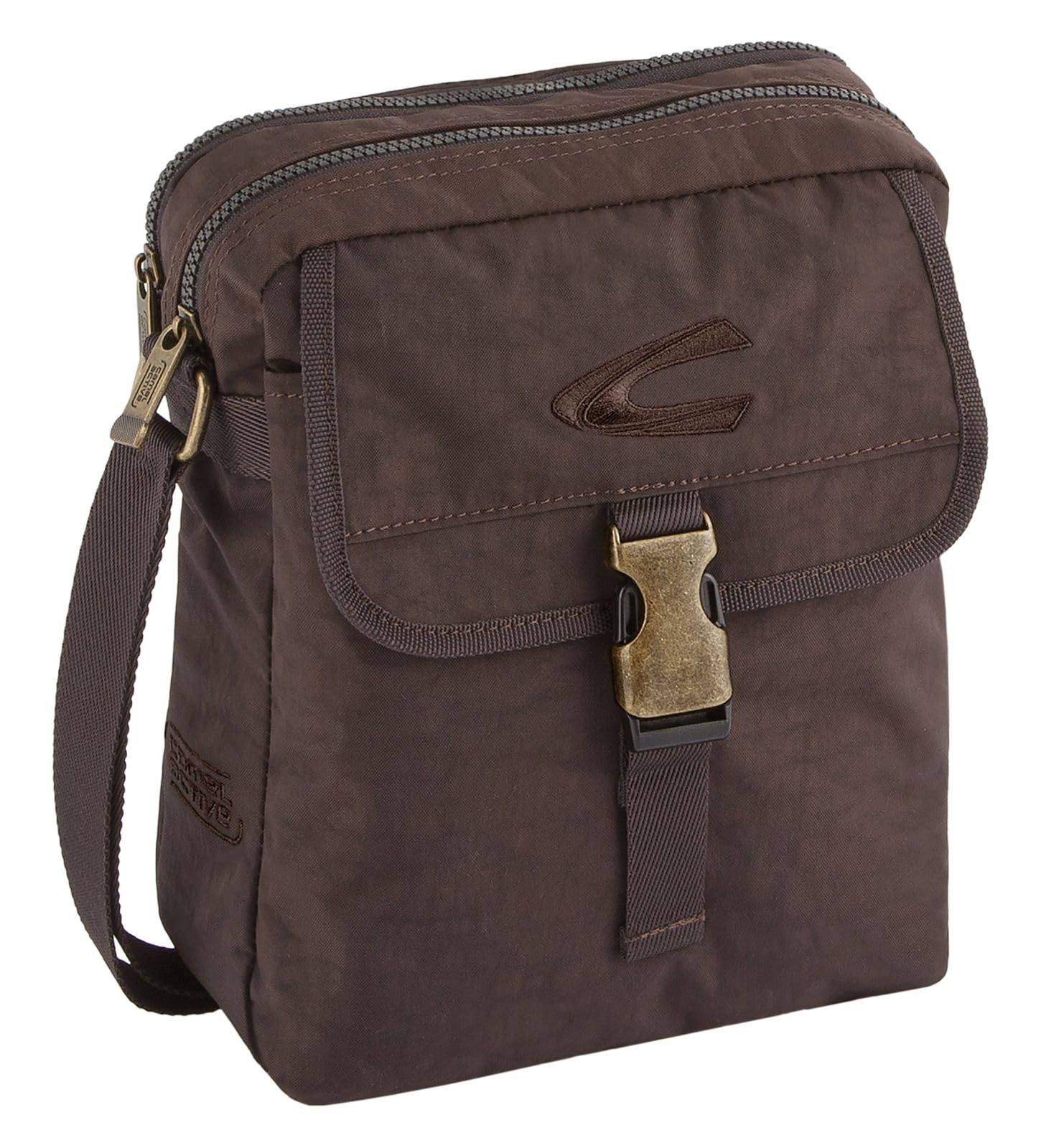 camel active Umhängetasche; B00 Journey Messenger Bag, 26 cm, Brown (Braun)