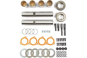 Fortpro King Pin Set Compatible with Mack, Freightliner, Inter, Kenworth Replaces R200198, KB547 | F265834