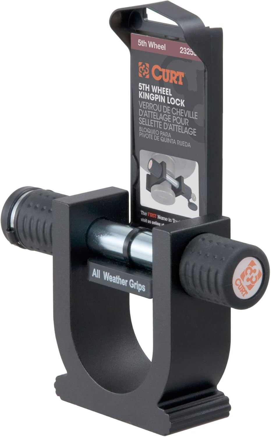 CURT 23255 5th Wheel Trailer Lock for 2-Inch King Pin: Automotive
