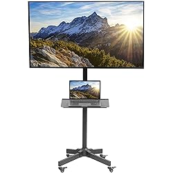 VIVO Mobile TV Cart for 13 to 60 inch Screens up to