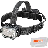 Fenix HP35R 4000 Lumen USB-C Rechargeable Work Headlamp | Search &amp; Rescue, Spotlight, Floodlight &amp; Red Light, 492-Yard Beam, USB-C Fast Charging, IP66 Waterproof