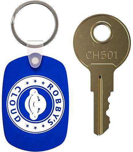 Chiavi CH506. Coppia di chiavi per serrature cassetta attrezzi