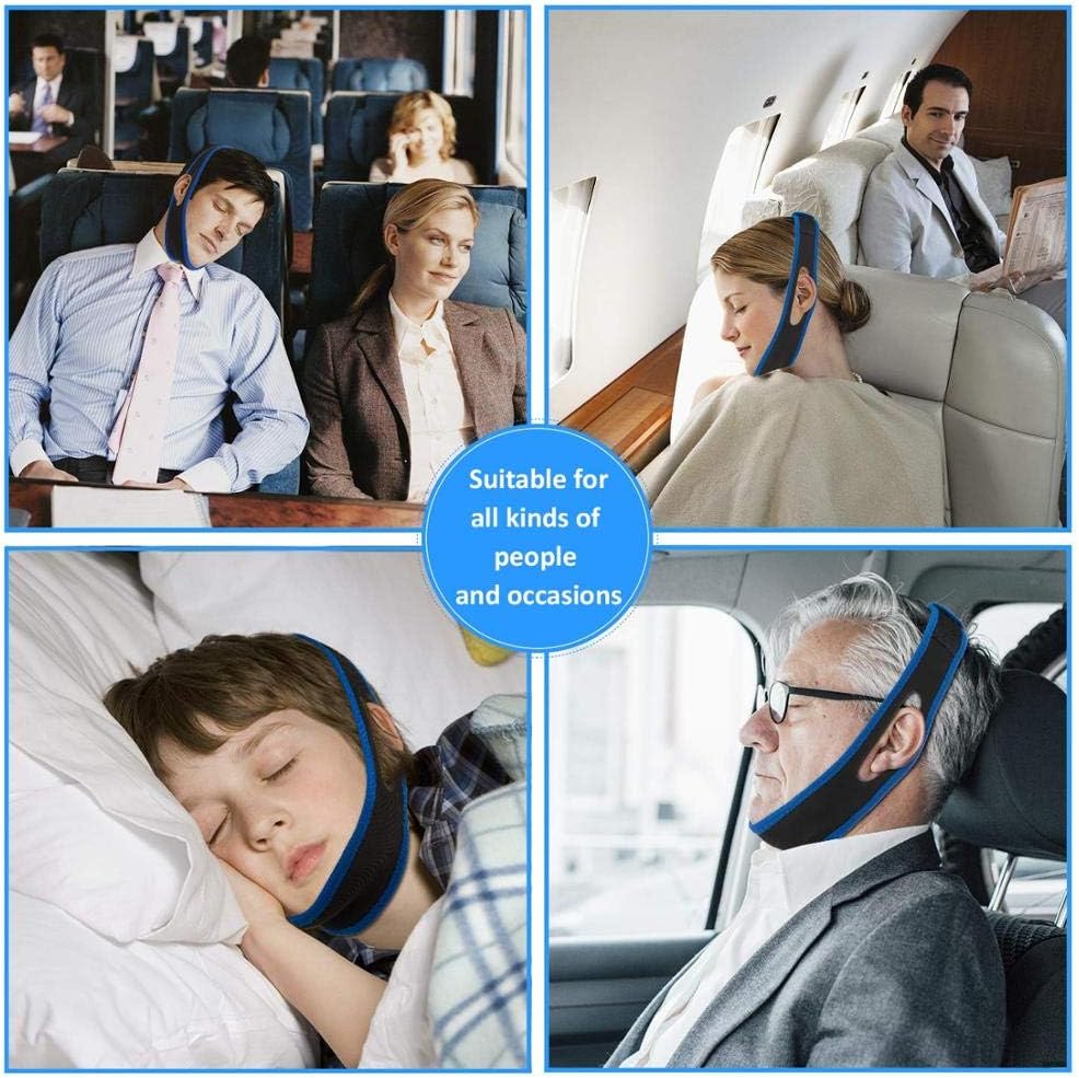 Anti Snoring Chin Strap,Snoring Solution Anti Snoring Devices Effective Stop Snoring Chin Strap for Men Women Adjustable Snore Reduction Chin Straps Snore Stopper Advanced Sleep Aids Better Sleep: Health & Personal Care