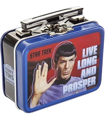 Amazon.com: Star Trek: TOS Kirk & Spock Mini Tin Lunch Box