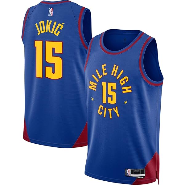 Amazon.com: Outerstuff Nikola Jokic Denver Nuggets Navy #15 Youth