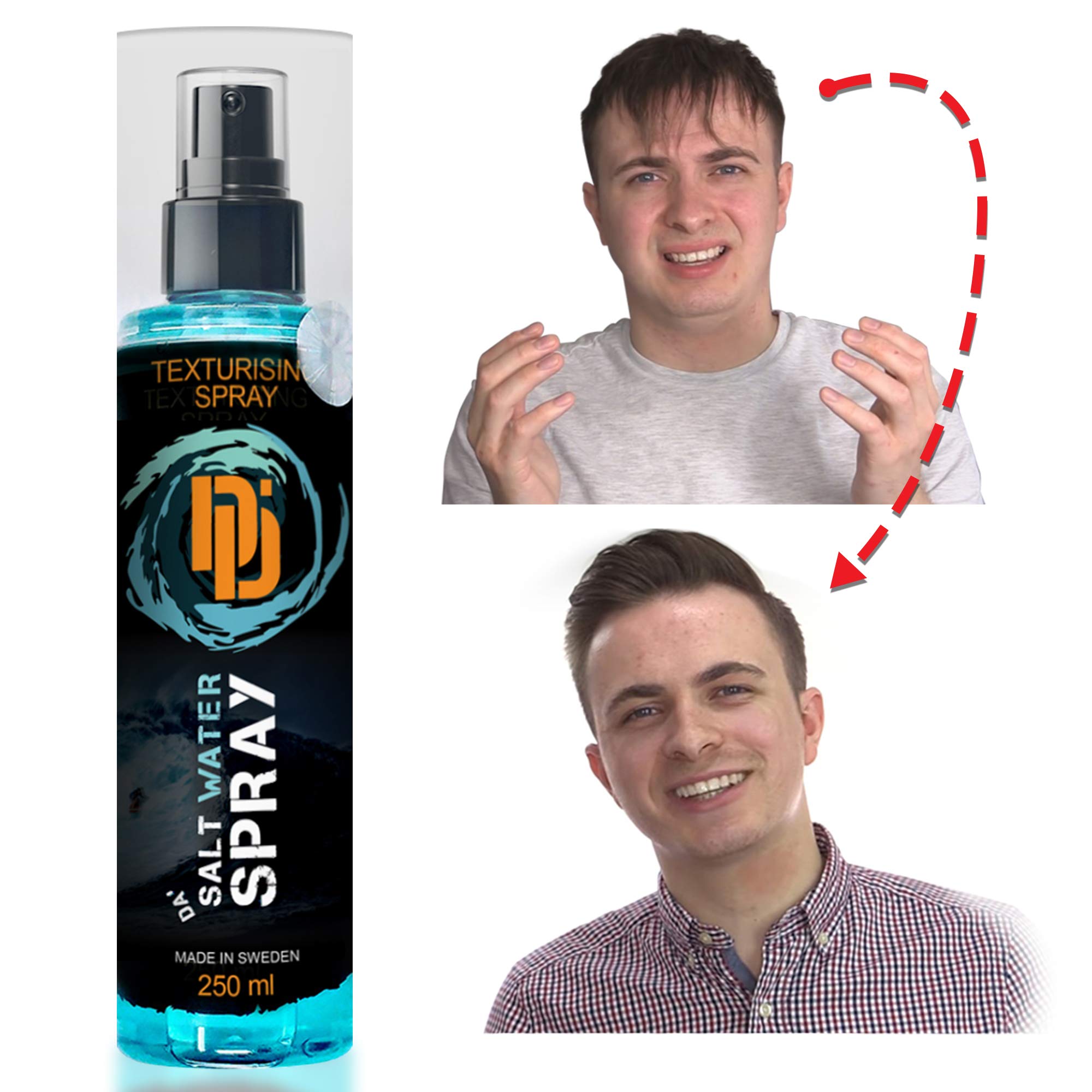 Da Dude Da Salt Water Spray Sea Volumizer Texturiser For Men
