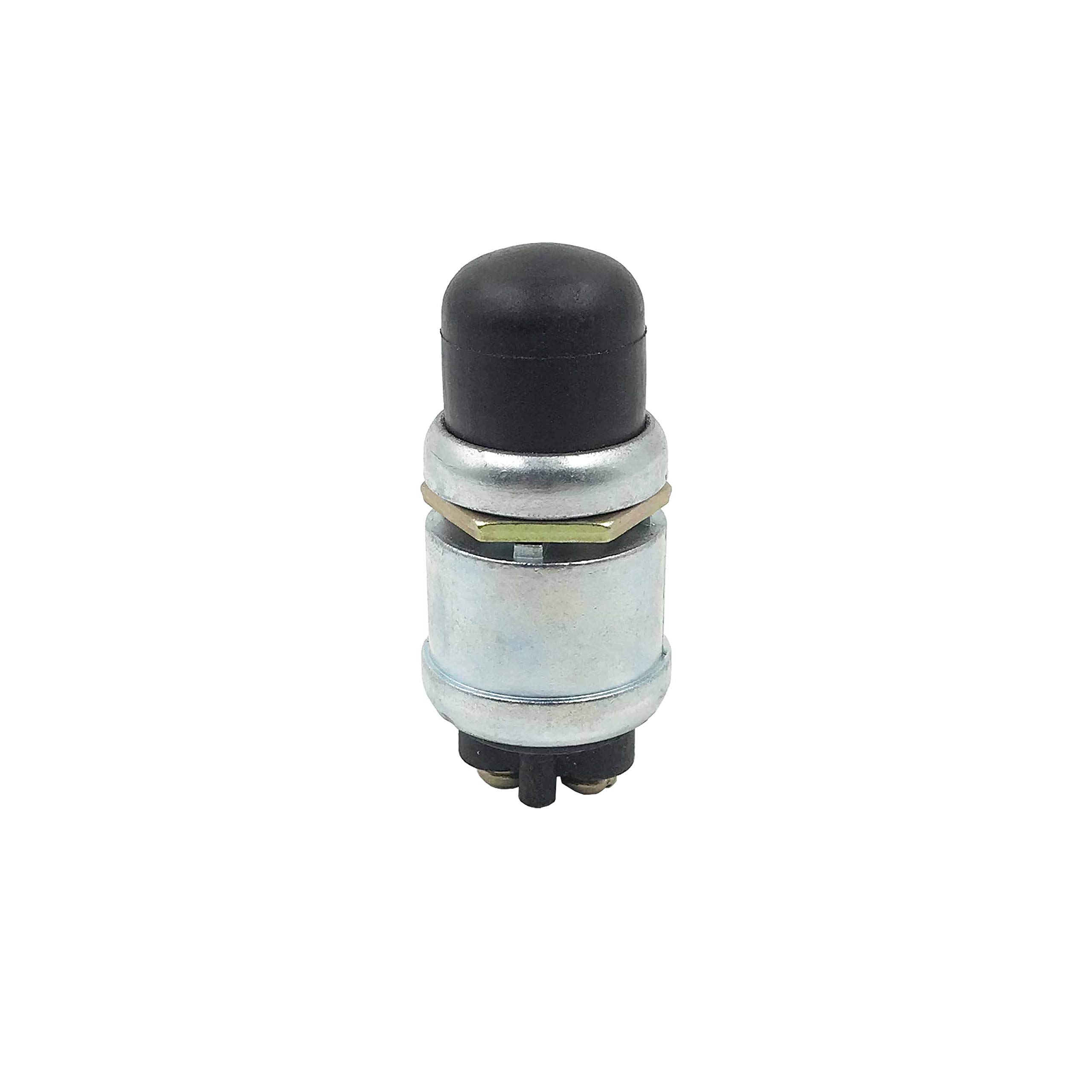 50A 12V DC Push Button Waterproof Car Boat Engine Start Heavy Duty Starter Ignition Switch Boot On-Off