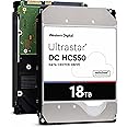 Western Digital Ultrastar DC HC550 18TB 7200RPM 3.5" SATA Hard Drive WUH721818ALE6L4 (Renewed)