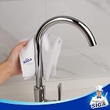 MR.SIGA Microfiber Cleaning Cloths 12 Pack 32 x 32 cm White view 4