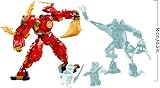 LEGO NINJAGO Kai’s Elemental Fire Mech Dragons Rising 71808 Kai Zane Jordana view 8