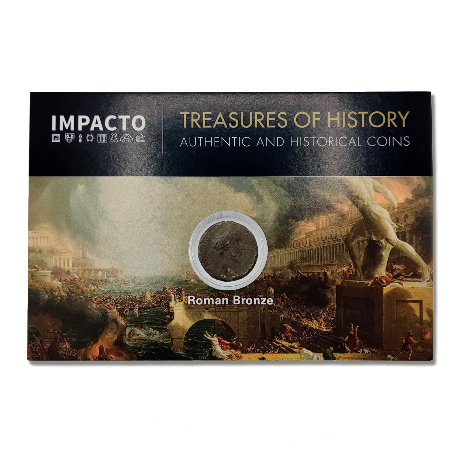 IMPACTO COLECCIONABLES Original Ancient Coinage of the Roman Empire - Marcus Aurelius, Between Battle and Philosophy. AE As