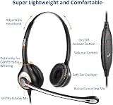 Wantek 3.5mm Headset with Mic Noise Cancelling Call Controls Computer Office view 4