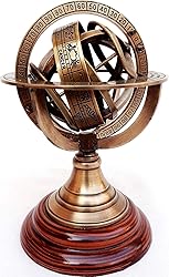 THOR INSTRUMENTS Brass Armillary Sphere Astrolabe