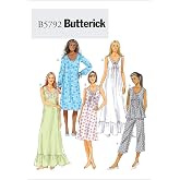 Butterick Patterns B5792ZZ0 Misses' Top Sewing Pattern, Gown and Pants, Size ZZ (LRG-XLG-XXL)
