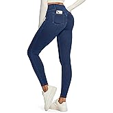 IUGA Butt Lifting Jeans for Women Trendy High Waisted Stretchy Women Jeans Skinny Jeggings Tummy Control with Pockets