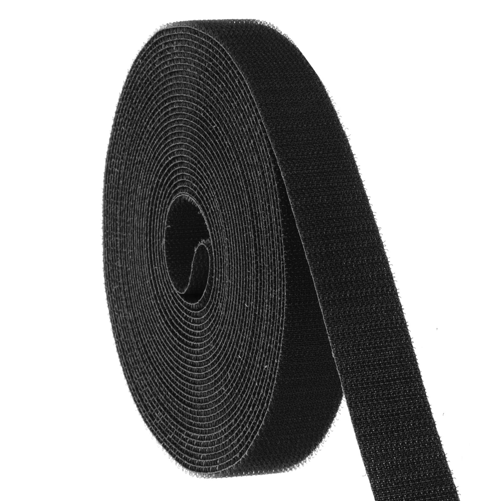 PATIKIL Carpet Marker Strips 25mm x 7.62 Meters, Floor Markers Nylon Strip Floor Marking Tape for Classroom Rug Teacher Supplies, Black