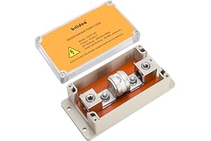 Class T Fuse Block, Briidea Fuse Holder with 400 Amp Fuse, Heavy Duty Slow Blow for Inverters, Car Audios, etc