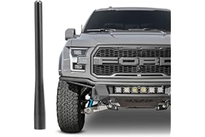 Short Antenna Compatible with Ford F150 2009-2024, Antenna Aluminum F150 Accessories 4.5 Inch F150 Raptor Lightning 2017-2024