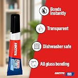 Loctite Glass Bond Glass Glue 3g Clear Instant Bonding Adhesive view 3