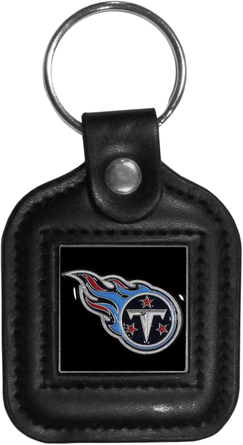NFL Siskiyou Sports Fan Shop Tampa Bay Buccaneers Square Leather Key Chain One Size Black : Sports Fan Keychains : Sports & Outdoors