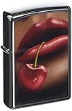 Zippo Cherry Lighter, High Polish Chrome