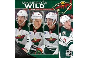TURNER SPORTS Minnesota Wild 2026 12X12 Team Wall Calendar (26998011944)