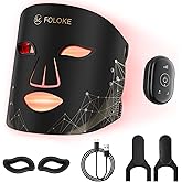 LED Light Therapy Mask Skin Care Mask,LED Red LED Red 630±5nm & NIR 830nm Wavelength for Home Use