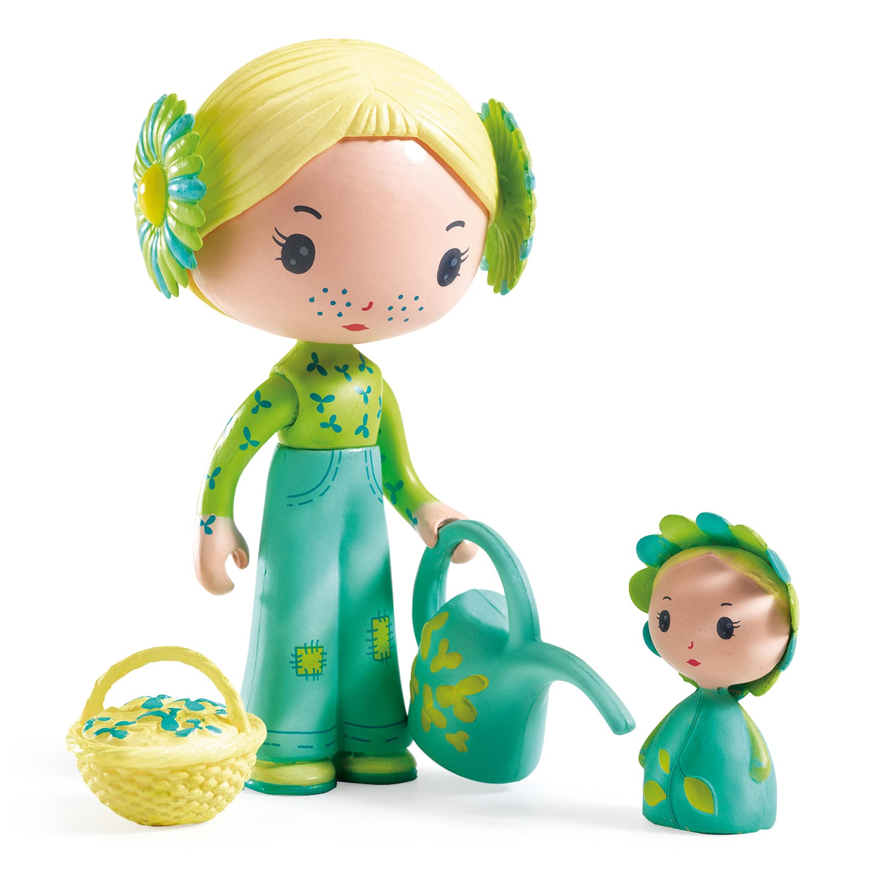 DJECO - Tinyly Flore & Bloom Dolls and Figures, Green (36944)
