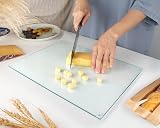 Kitchenville Glass Cutting Board 16x12 Tempered Counter Protector view 8