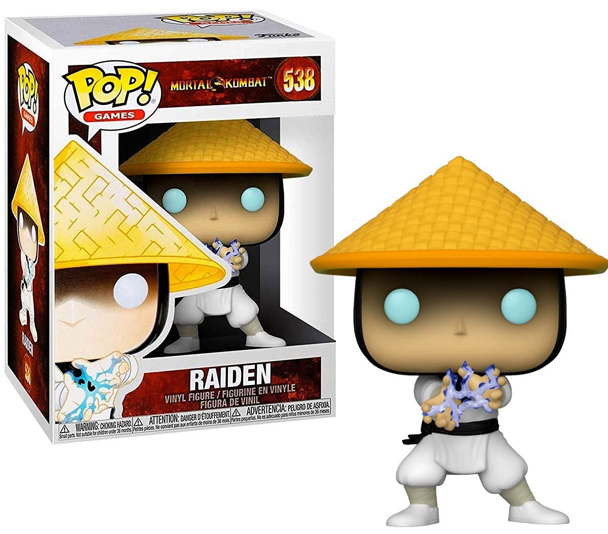 Funko POP Games: Mortal Kombat - Raiden