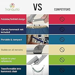 Tranquillo Ultimate Relaxation Portable Hammock