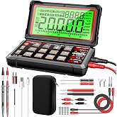 ANENG 20000 Count Digital Multimeter, 300-19999 RPM Automotive Tachometer | Rechargeable Engine Analyzer Measures Dwell and Duty Cycle, AC/DC Current, Voltage, Amp and Ohm with Flip LCD Plus Data Hold.