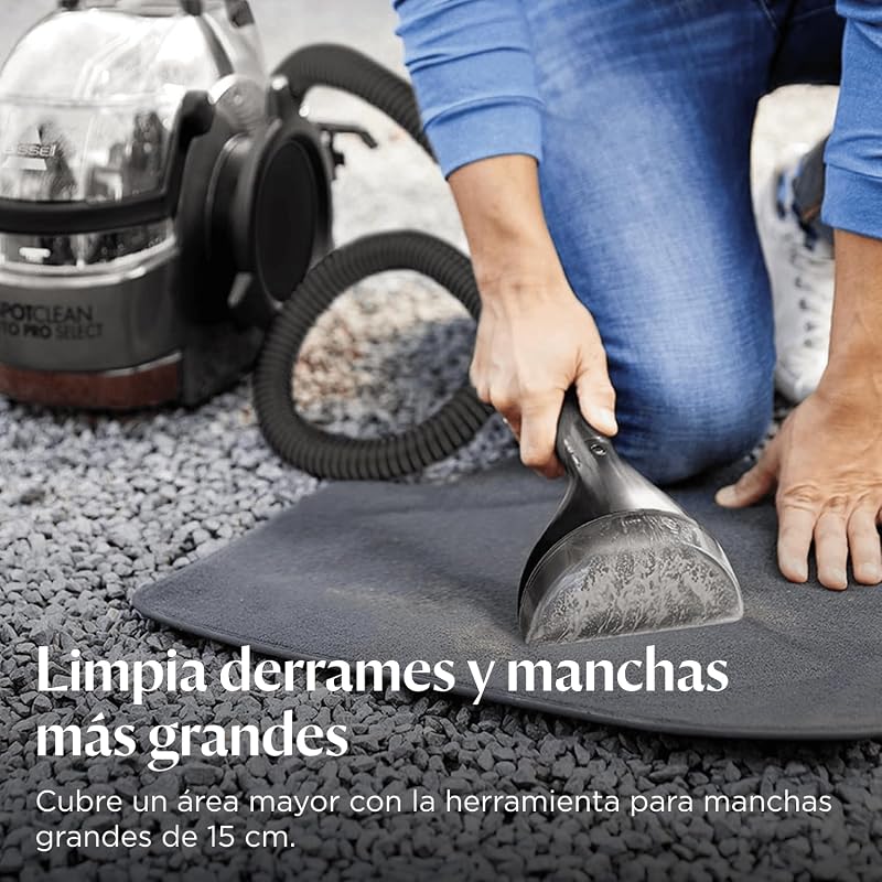 SpotClean Auto Pro Select, limpador portátil de 750W, limpador de estofos para remover derrames e sujidade de animais, limpador de manchas de carpete para estofos, 2,8 L, 3730N