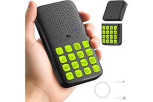 Rechargeable 2-in-1 Separable Magnetic Sound Effects Machine,16 Hilarious Sounds,Volume Adjustment,Kids Prank Gifts Toys for 