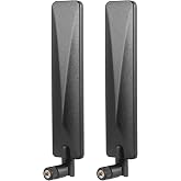 4G LTE 9dBi SMA Male Cellular Trail Camera Omni Replacement Antenna | Booster for Spypoint LM2 Flex M Flex-S Flex-M Flex-Dark G-36 Moultrie Edge Delta Spartan Covert Trail Camera, Eifagur