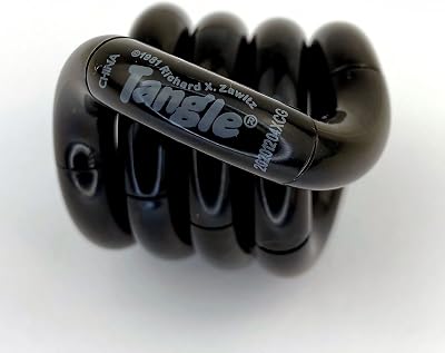 Tangle Jr Solid Green Genuine Fidget Toy by Tangle