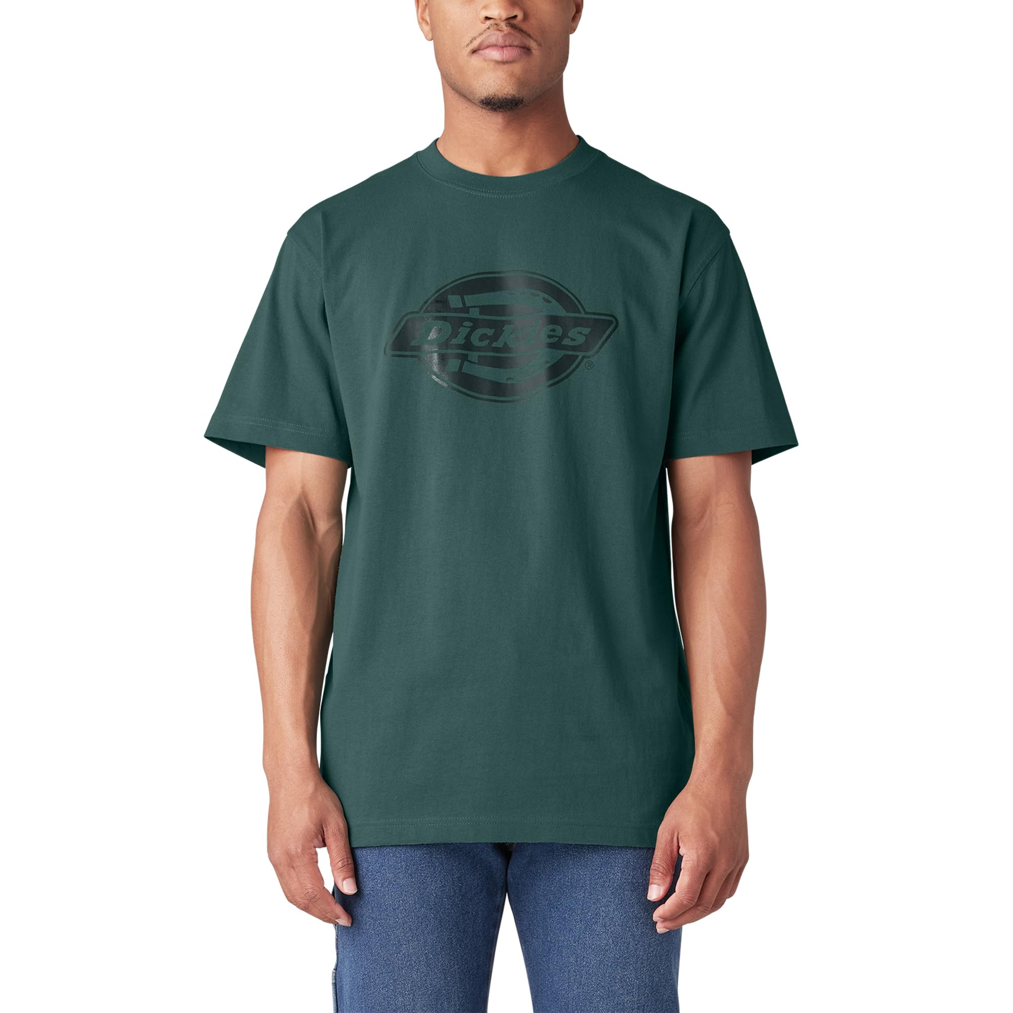 Buy the Dickies Short Sleeve Work Shirt in Black