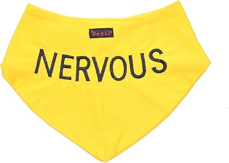 yellow dog bandana