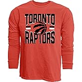 Blue 84 NBA Unisex-Adult NBA Officially Licensed Long Sleeve T-Shirt Ringspun Bold Team Color