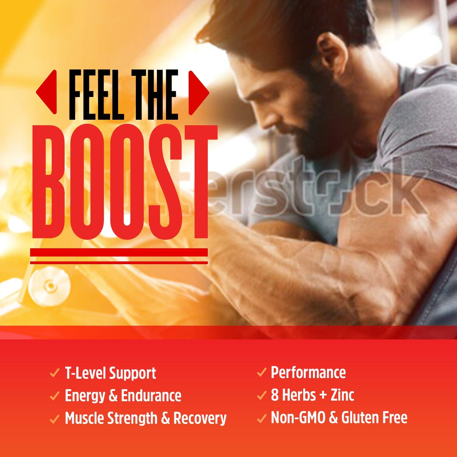 BOOST ELITE Test Booster Formulated to Increase T-Levels & Energy - 9 Powerful Ingredients Including Tribulus, Fenugreek, Yohimbe, Maca & Tongkat Ali, 90 Veggie Caps: Health & Personal Care