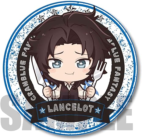 Amazon ごちきゃら缶バッジ グランブルーファンタジー ランスロット ビストロ フェードラッヘ アニメ 萌えグッズ 通販
