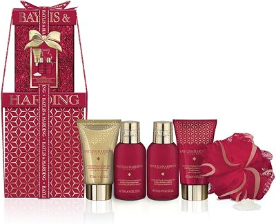 Baylis & Harding Midnight Fig Pomegranate Mini Stacking Boxes Gift Set 6 Piece